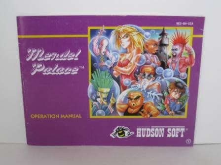 Mendel Palace - NES Manual